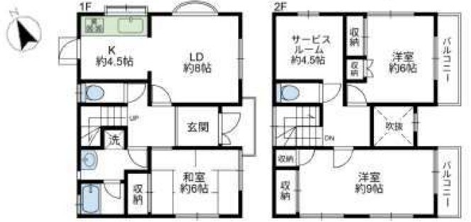 東京都大田区南馬込３丁目 間取り