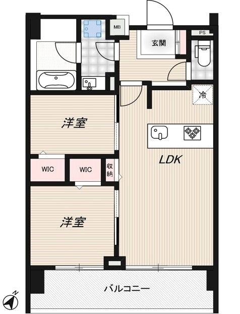 RIDGE豊洲 間取り