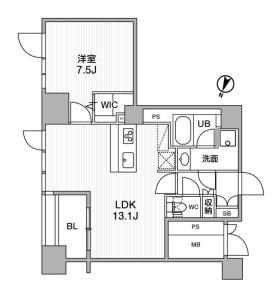 東神田テラスレジデンス 間取り