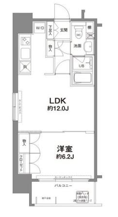 コンフォリア新宿御苑Ⅰ 間取り