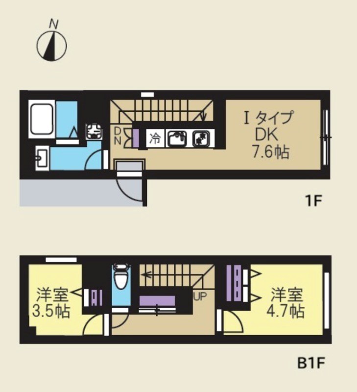 CREAL新高円寺 間取り
