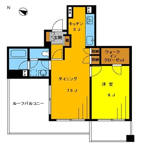 インペリアル代々木の杜 間取り