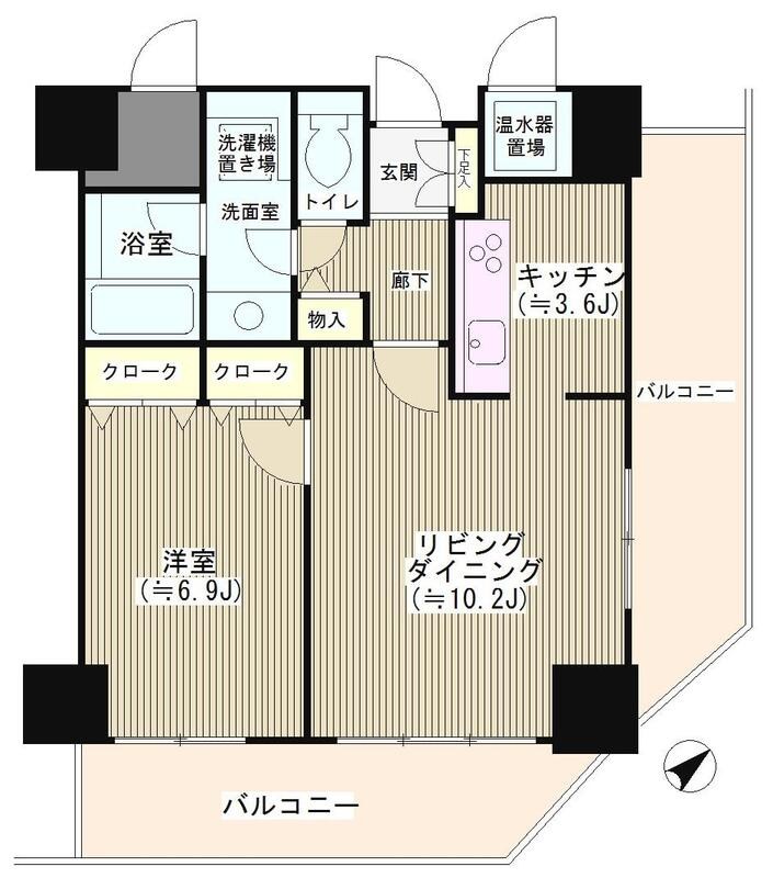 トレステージ目黒 間取り
