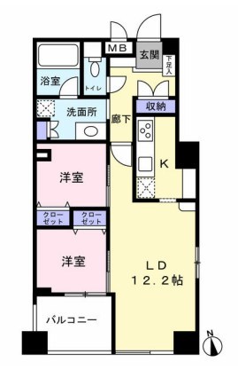 べラカーサ秋葉原 間取り