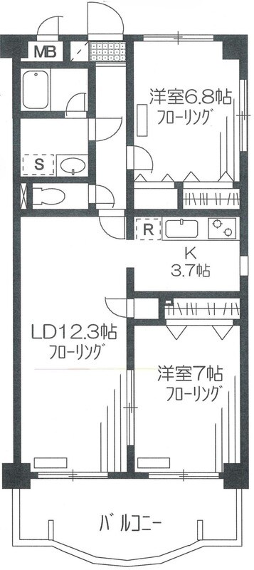 ミレニアム中野 間取り