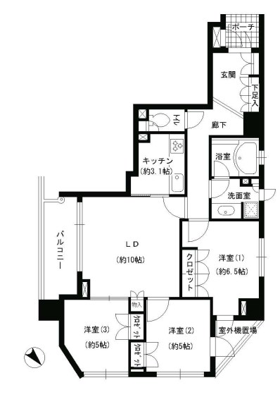 エスティメゾン巣鴨 間取り
