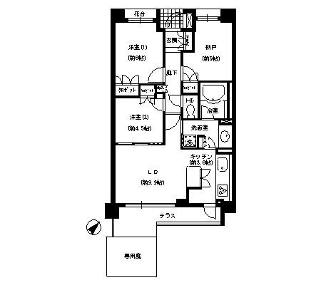 エスティメゾン巣鴨 間取り