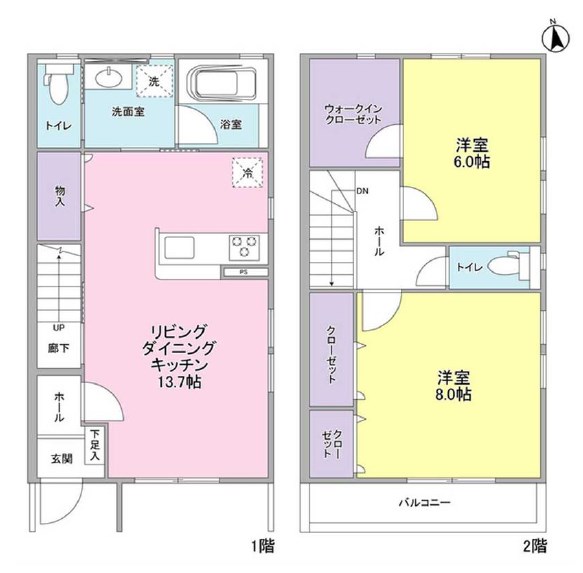 グリンデル深沢 間取り