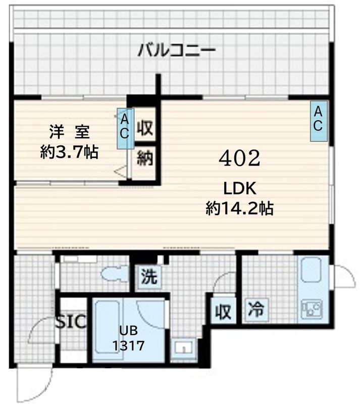 Fullea恵比寿 間取り