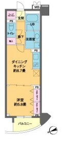 カスタリア池袋 間取り