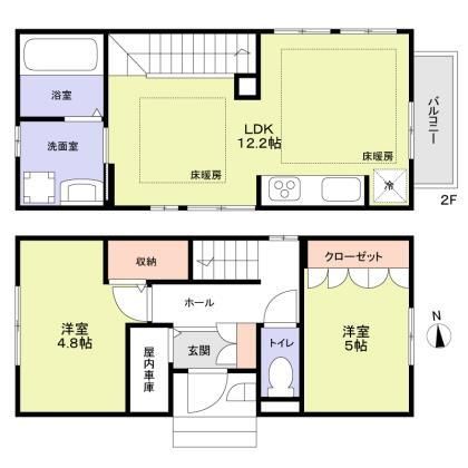 東京都世田谷区北烏山６丁目 間取り