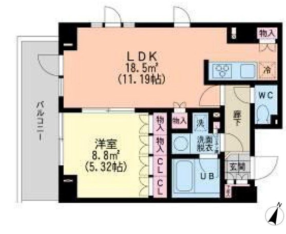 エスティメゾン新中野 間取り