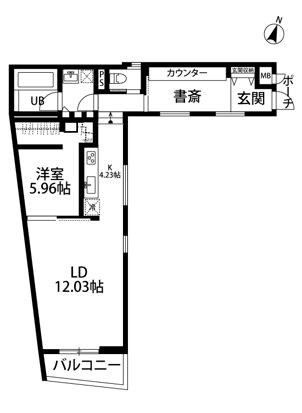 デコール代官山 間取り