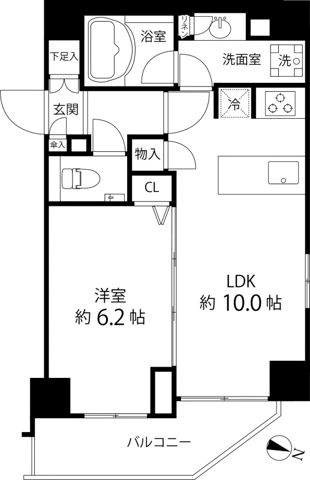 麻布十番レジデンス 間取り