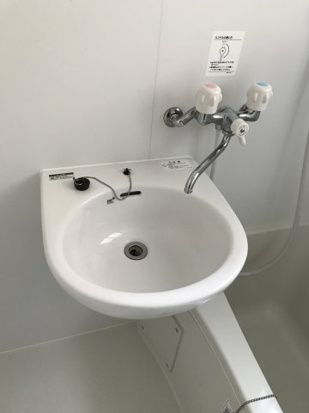 富久町戸建て 洗面所