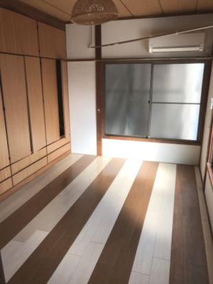 富久町戸建て ベッドルーム