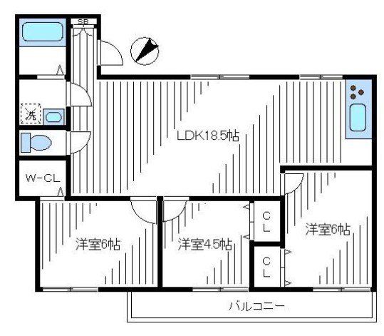 BTHouseKamitakada 間取り