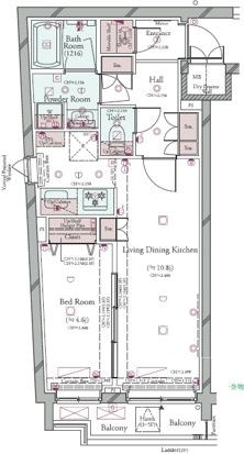 コンシェリア目黒本町 THE RESIDENCE 間取り