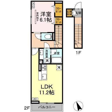 Maison de Mon reve1高円寺 間取り