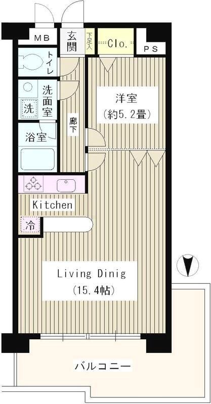 コアシティ中野坂上 間取り