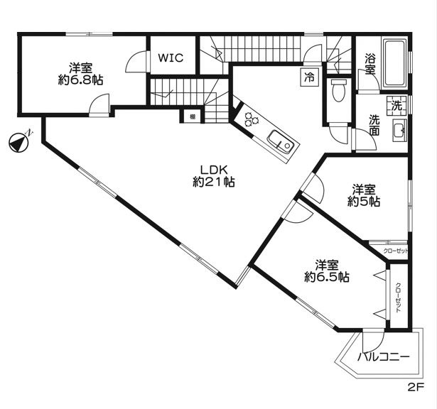 柿の木坂マンション 間取り