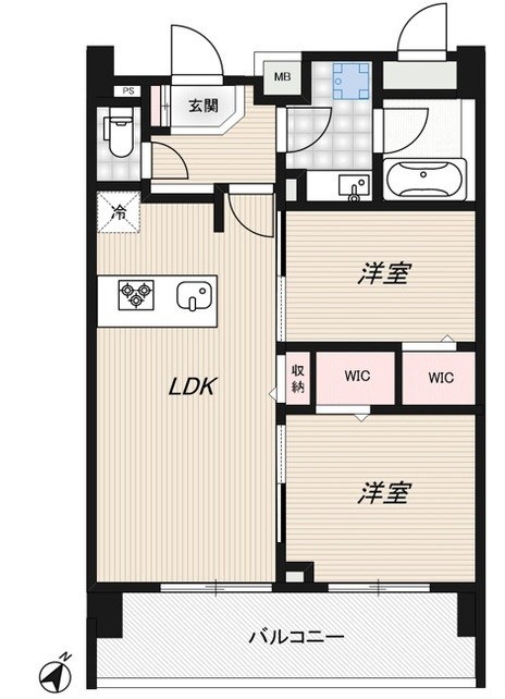 RIDGE豊洲 間取り