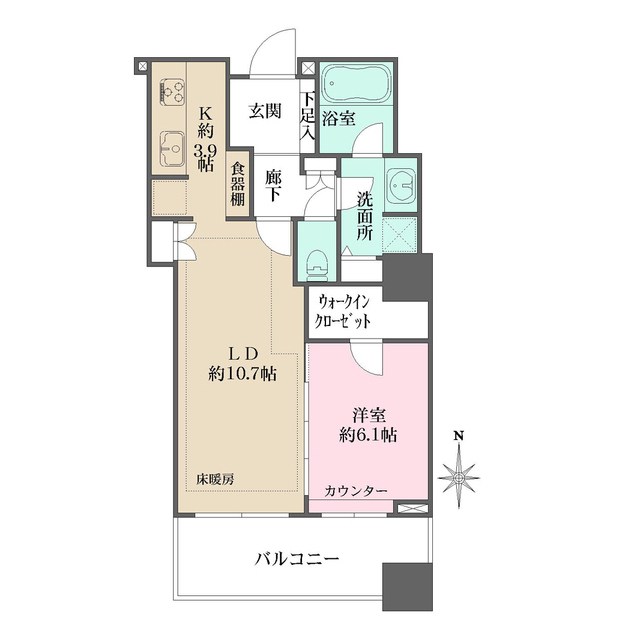東京パークタワー 間取り