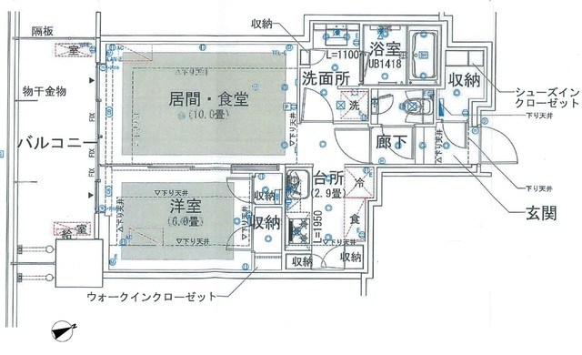 グランドシティタワー池袋 間取り