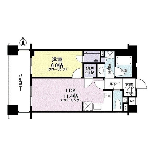 クレアホームズ新宿百人町 間取り