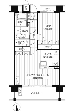 パシフィーク品川 間取り