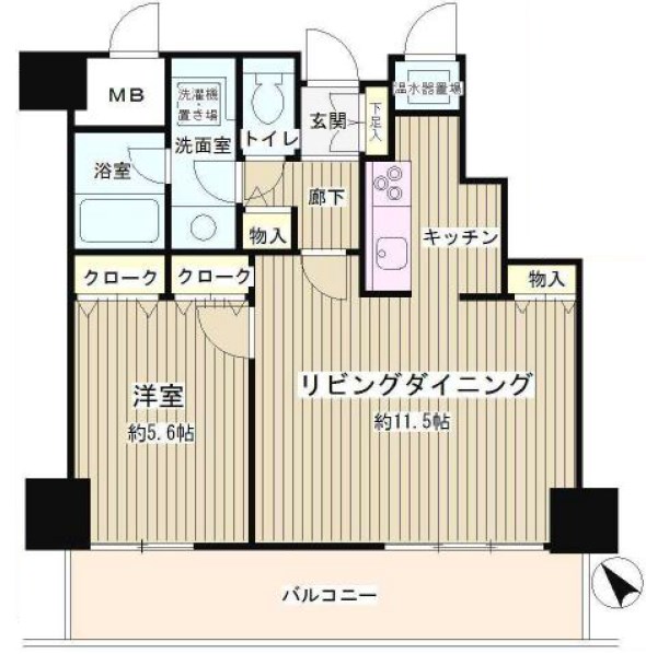 トレステージ目黒 間取り