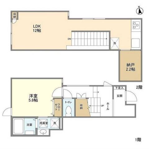 g_LDKⅢ 間取り