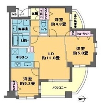 カスタリア目白  間取り