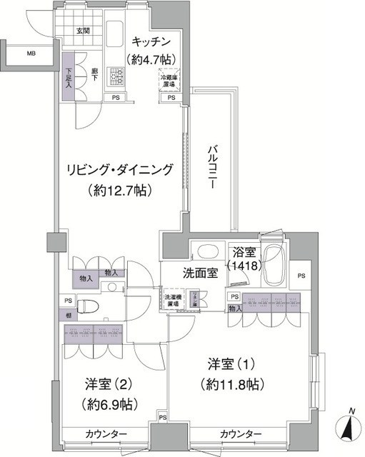 アビティ目黒 間取り