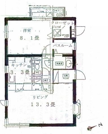 コルティーレ三宿 間取り