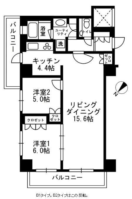 アーバンパーク代官山Ⅱ 間取り