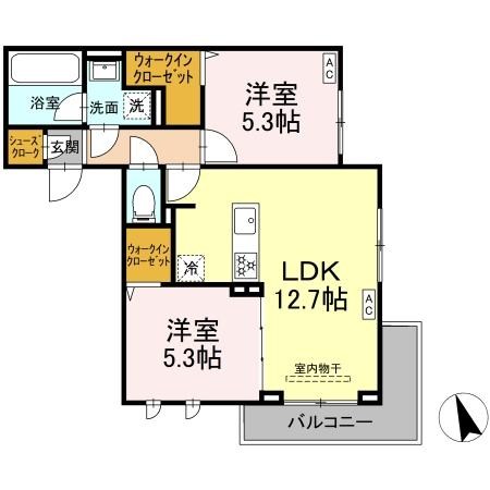 D'Bless 狛江 間取り