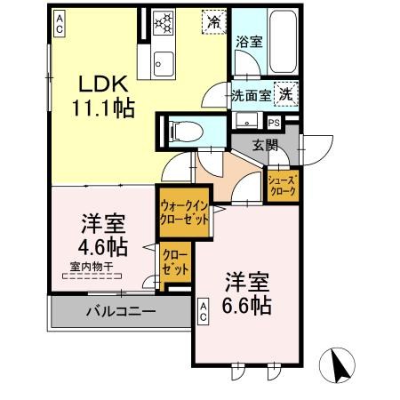 D'Bless 狛江 間取り