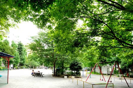カスタリア人形町Ⅲ 公園
