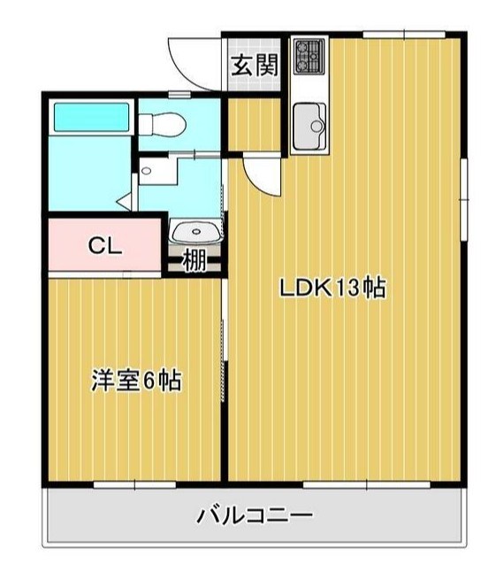 セントラルマンション武蔵野 間取り