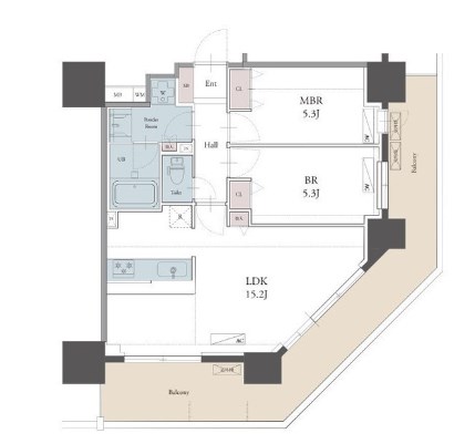 ラグゼナ用賀 間取り
