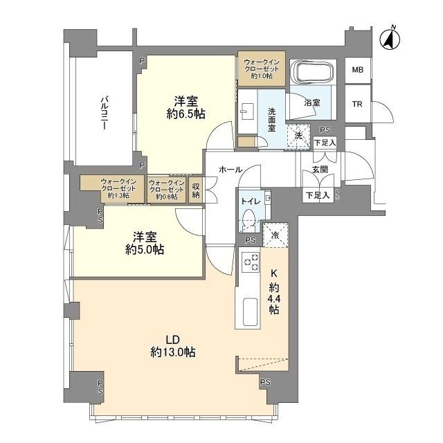 グランリビオ恵比寿 間取り