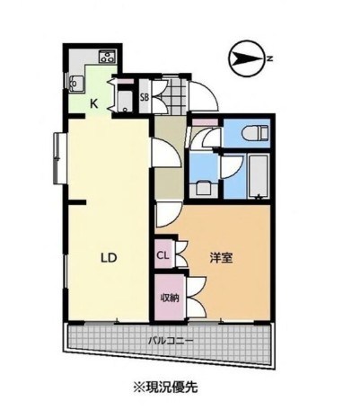 エスポワール池尻 間取り