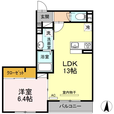 メゾンヴィクトワール梶ヶ谷 間取り