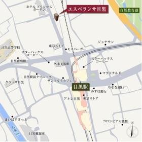 エスペランサ目黒 地図（共通）