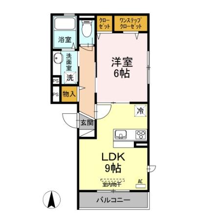 East AvenueB 間取り