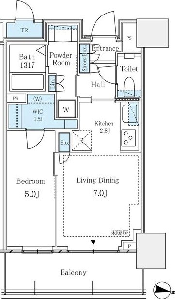 パークタワー西新宿 間取り