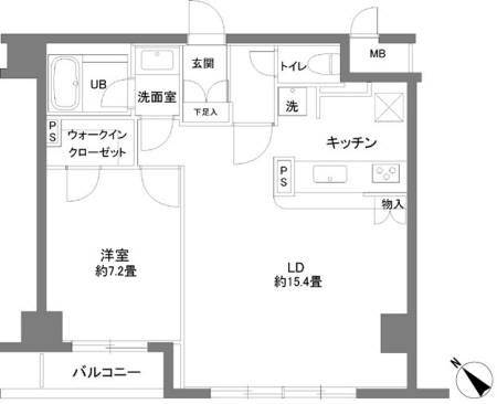 カスタリアお茶の水 間取り