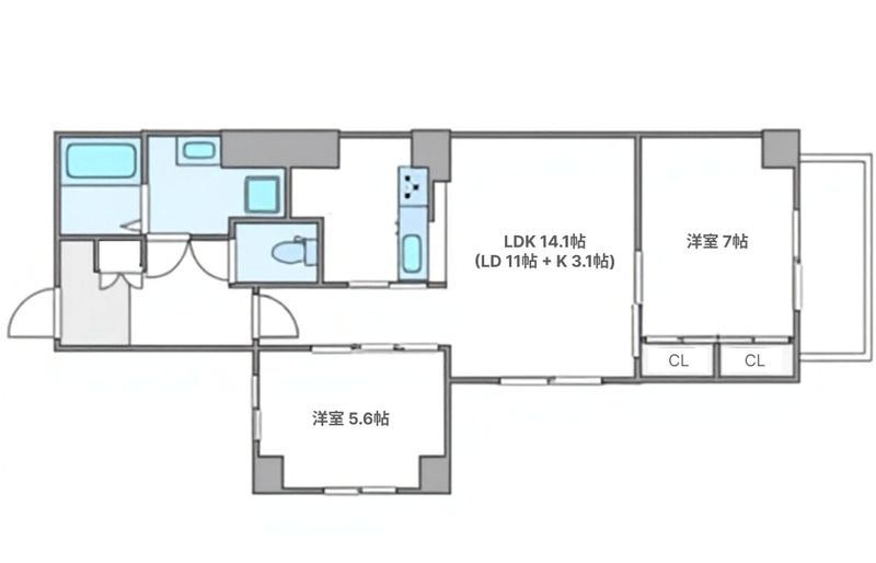 アーバンタニ 間取り