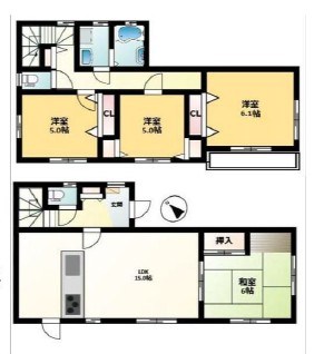 東京都世田谷区桜上水５丁目 間取り